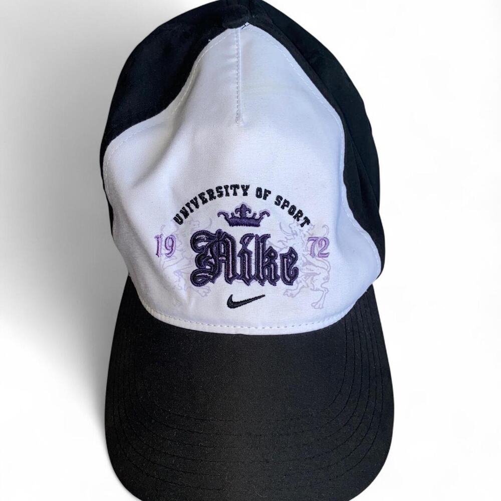 Y2K crown Nike University of Sport baseball cap